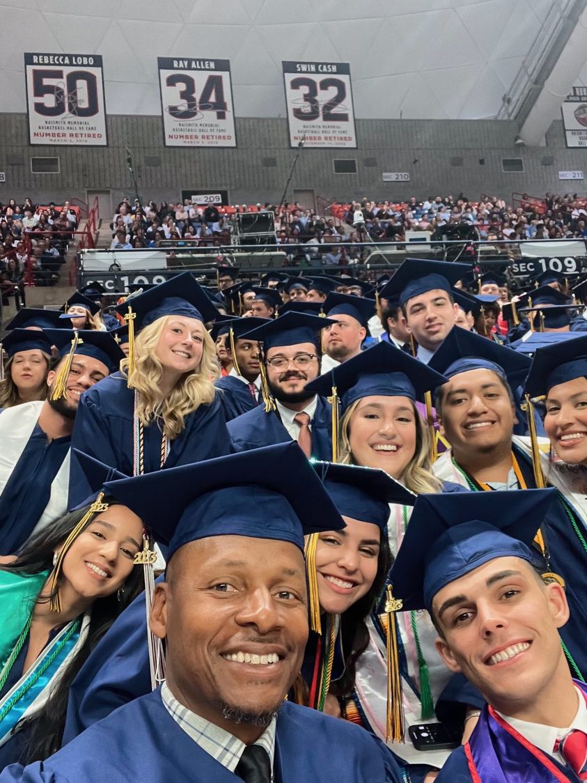 Ray Allen Trades in Basketball Jersey for Cap and Gown at UConn Graduation